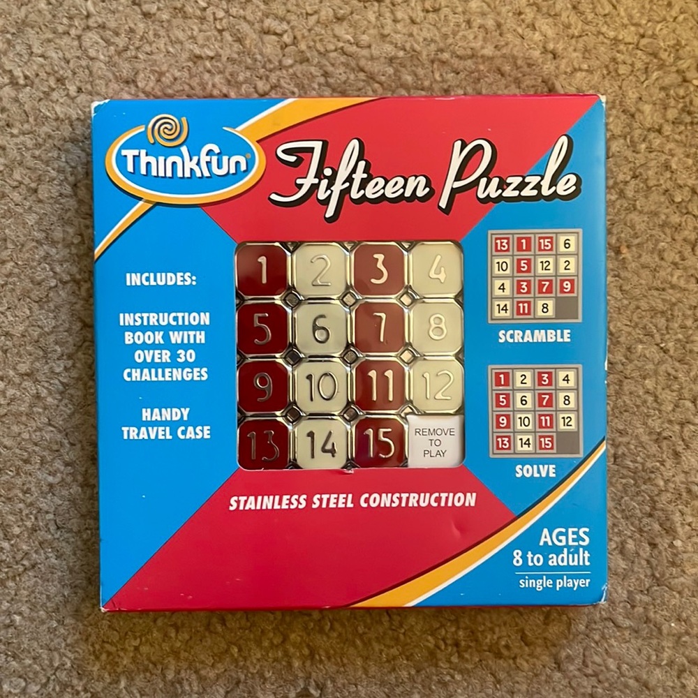 Thinkfun “Fifteen Puzzle”